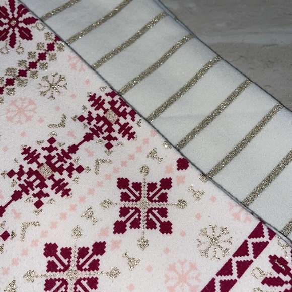 Isaac Mizrahi Little Girl Cozy Leggings - Set of 2 *5-6 - Picture 7 of 8